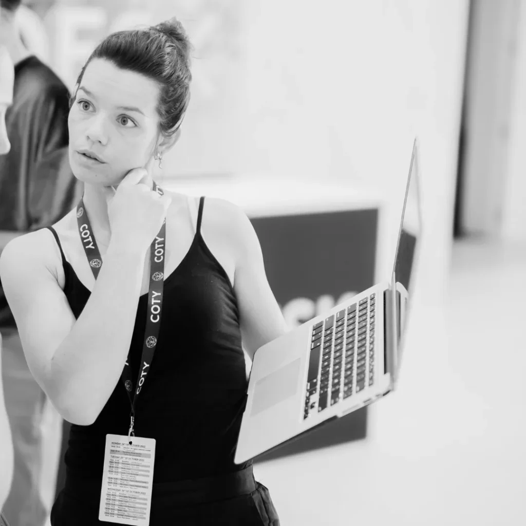 Melvie en coordination d'événement onsite